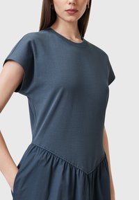 AllSaints FRANKIE - Vestido largo - blue