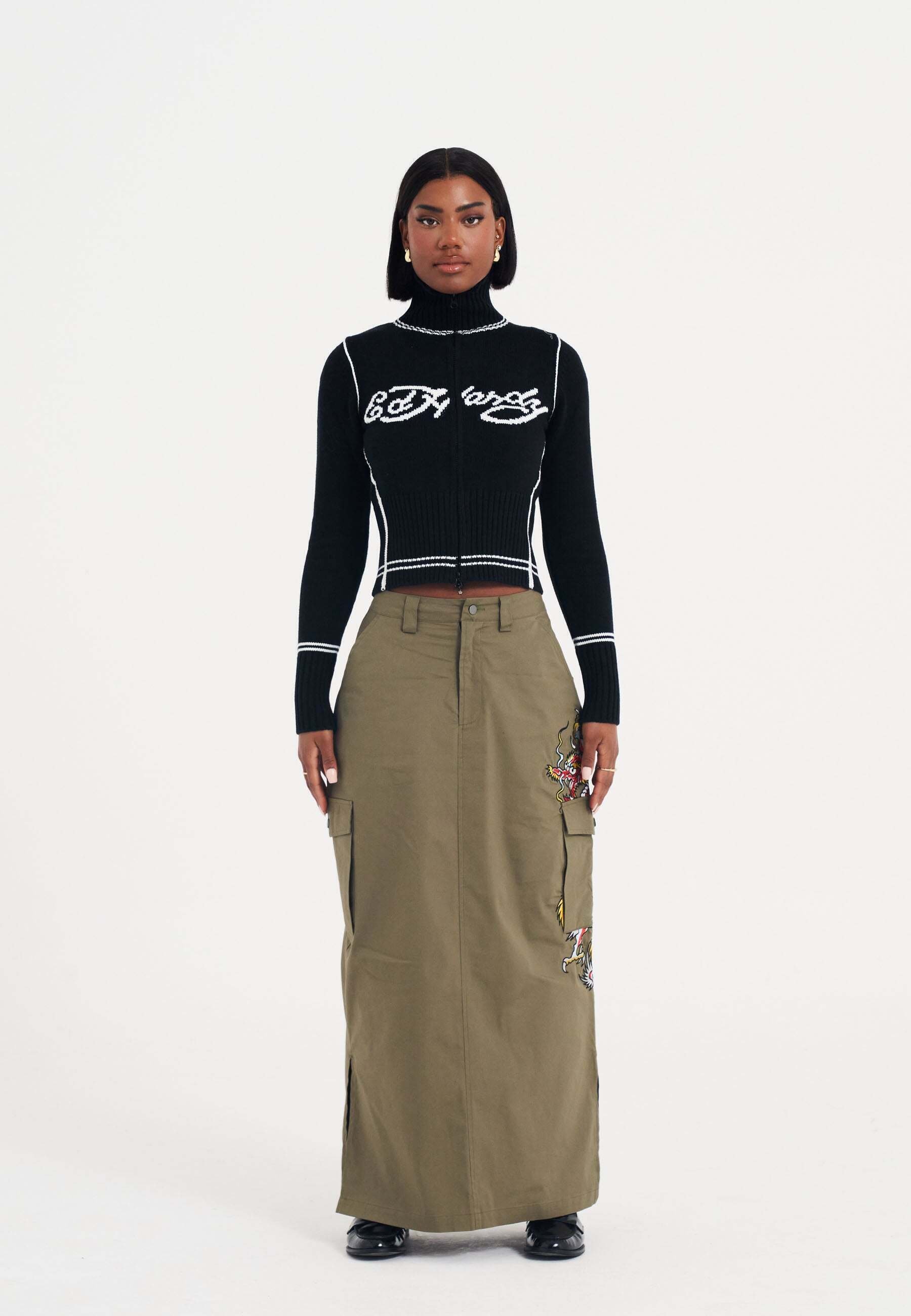 Ed Hardy LIFE BEFORE - Cardigan - black - Zalando.ie