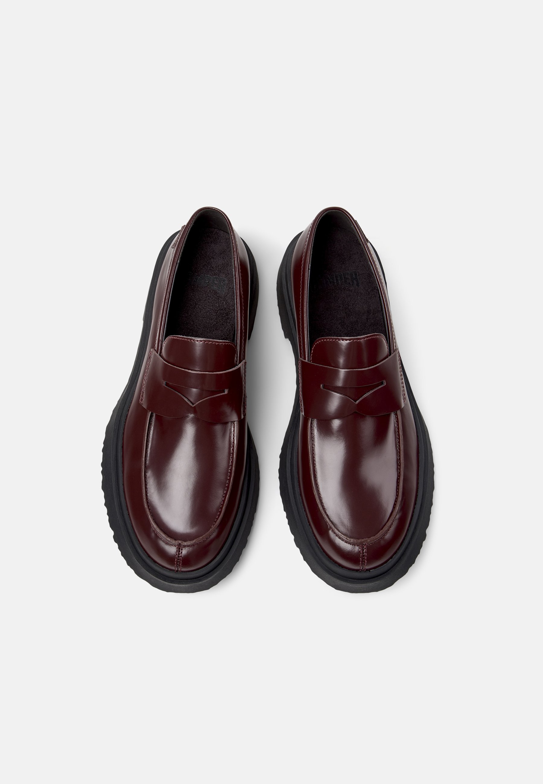 Camper WALDEN - Slip-ons - burgund/bordeaux - Zalando.co.uk