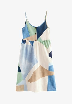 Next BUTTON DOWN CAMI SUMMER - Robe chemise - blue abstract