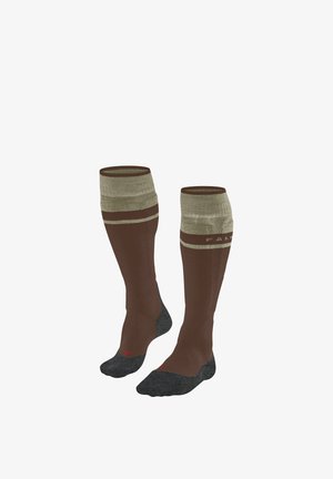 FALKE, SK2 INTERMEDIATE SKIING KNIESTRÜMPFE - Chaussettes hautes - chestnut