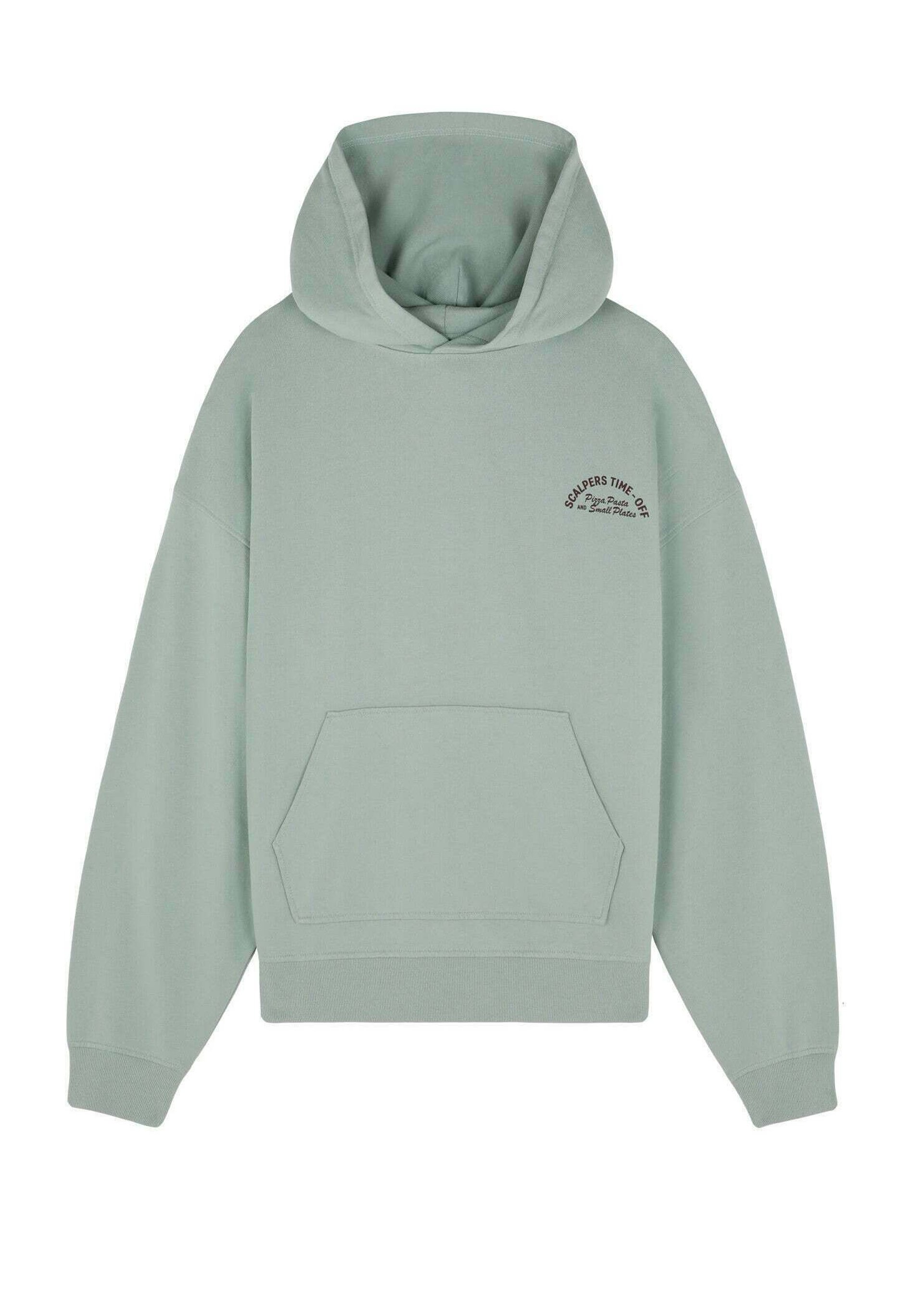 Scalpers Jersey con capucha light duck/verde claro