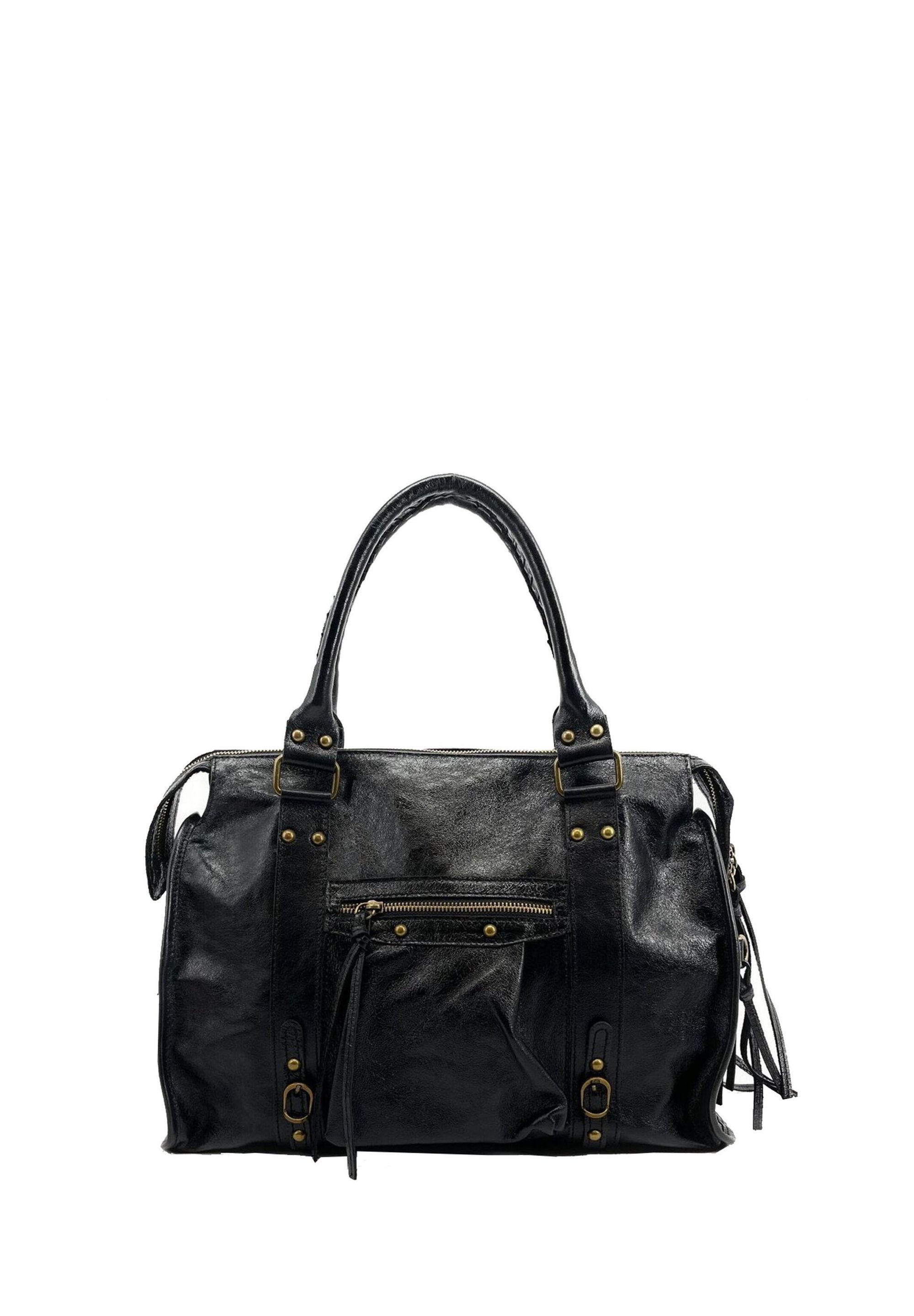 THEWAN. DAISY LARGE - Cabas - noir irise/noir métallisé - ZALANDO.FR