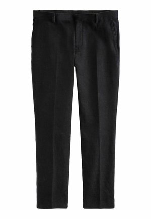 REGULAR FIT -STRAIGHT - Stoffhose - black