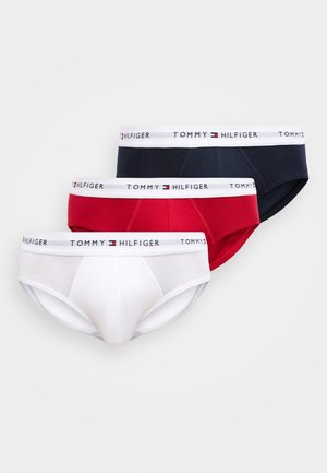 SIGNATURE BRIEF 3 PACK - Slip - white/medium red/desert sky