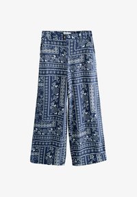 Non sélectionné, navy blue ecru print