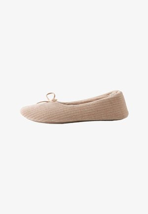 Next, REGULAR FIT - CORD VELOUR BALLET BOW SLIPPERS - Hausschuh - pink
