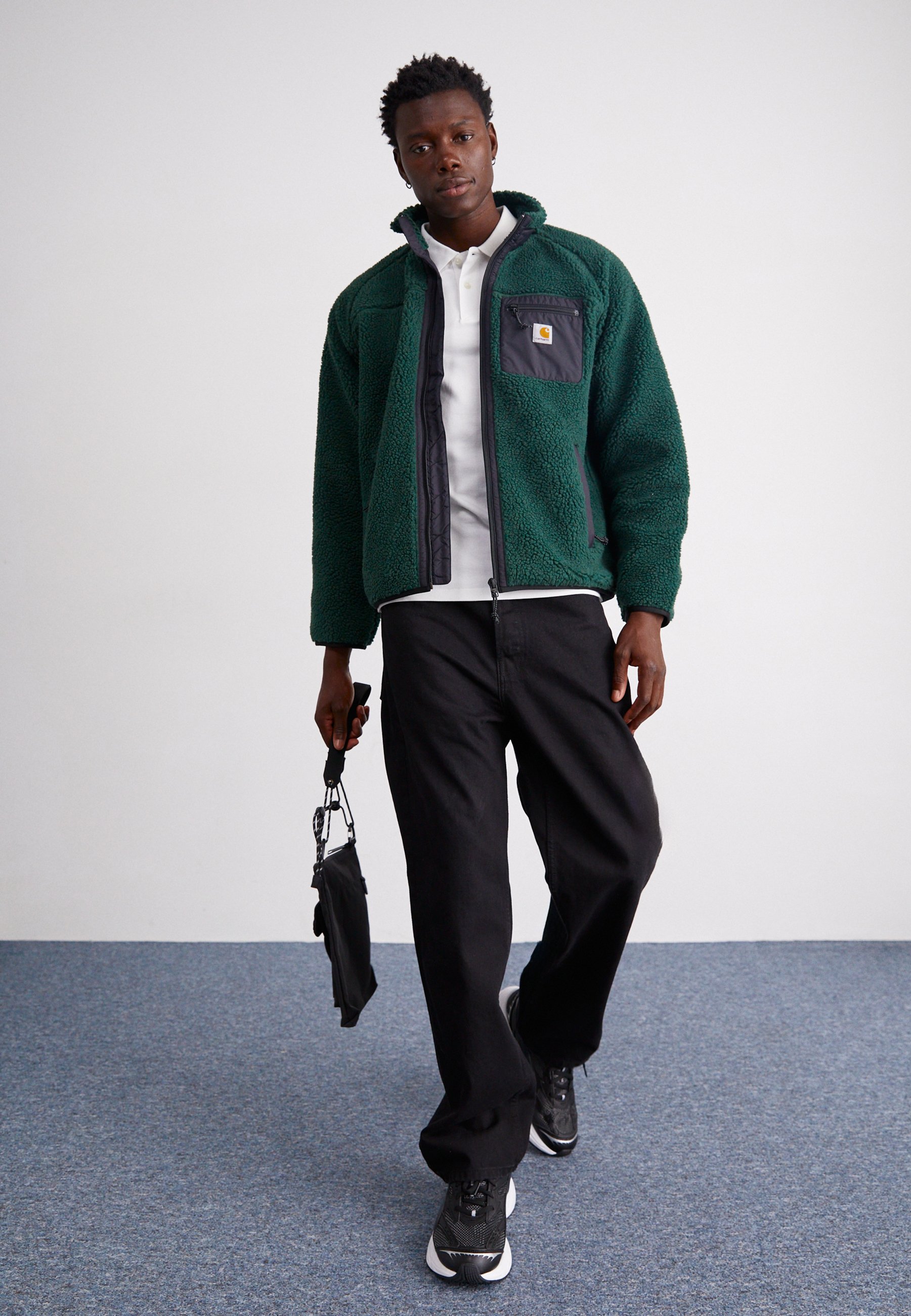 Carhartt WIP PRENTIS LINER - Fleece jacket - sycamore tree/black