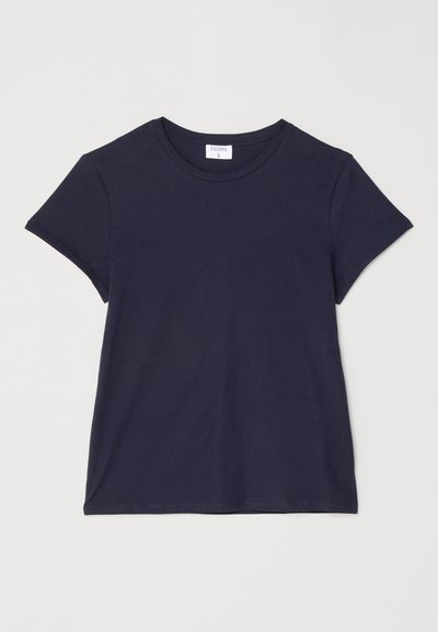 Filippa K SOFT TEE - Lihtne T-särk - navy