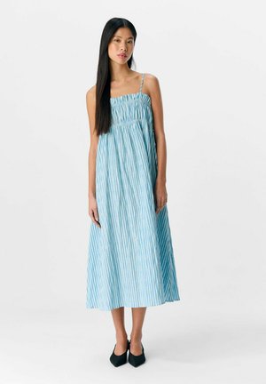 OBJFINE MIDI  - Day dress - cornflower blue