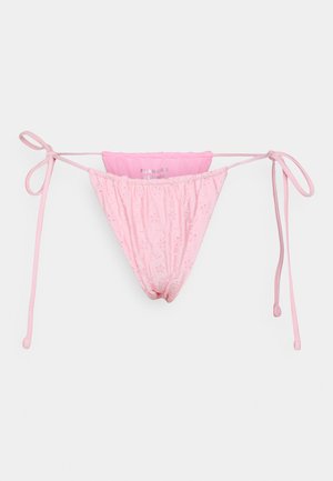 Frankies Bikinis TIA EYELET BOTTOM - Braguita de bikini - cherry blossom