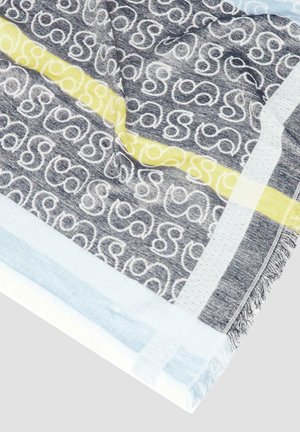 s.Oliver GEMUSTERTER - Tuch - navy