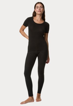 2 PACK HEATGEN SCOOP - Undershirt - black
