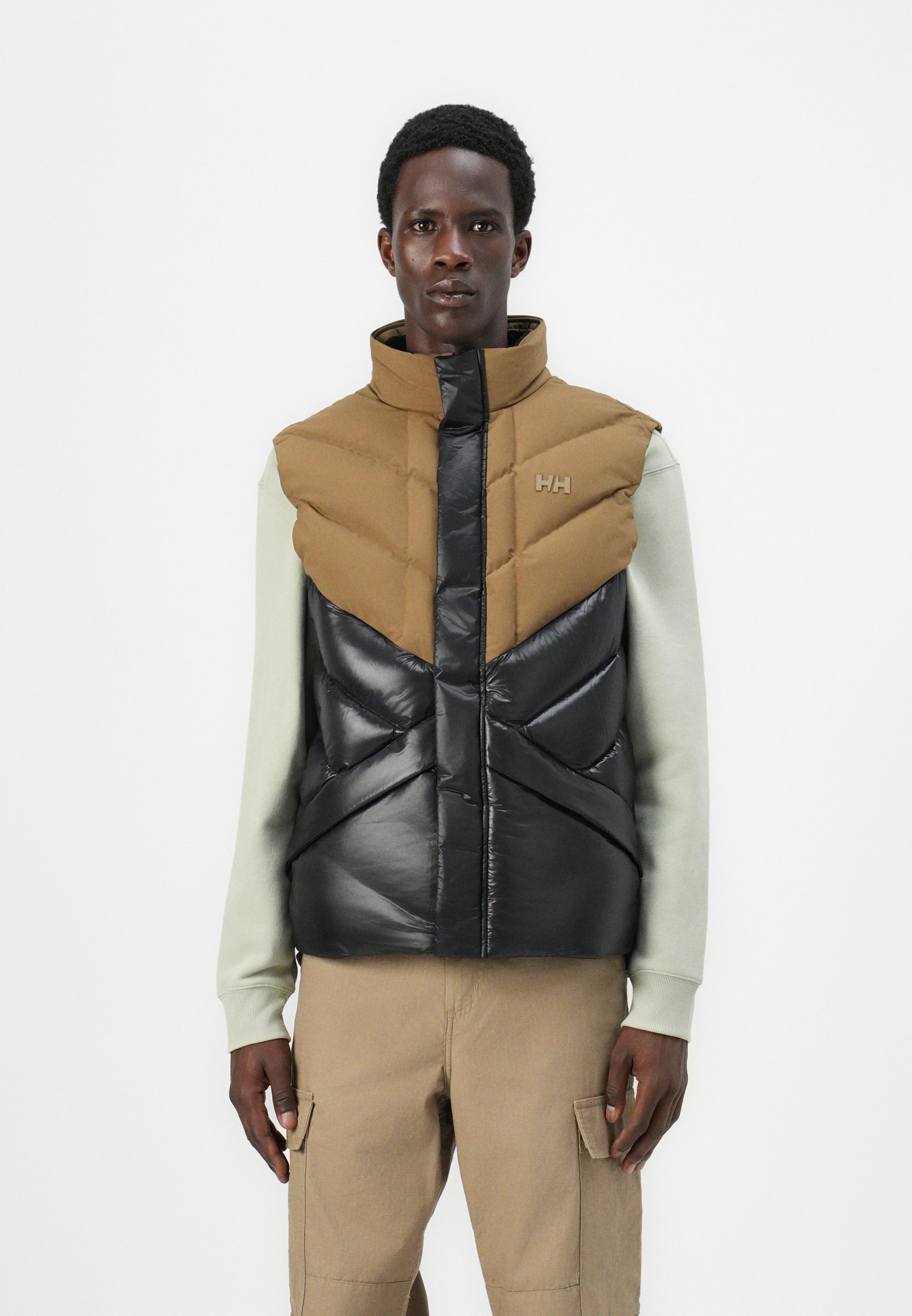Helly Hansen VILLAGE PUFFY VEST UNISEX - Waistcoat - sepia/brown