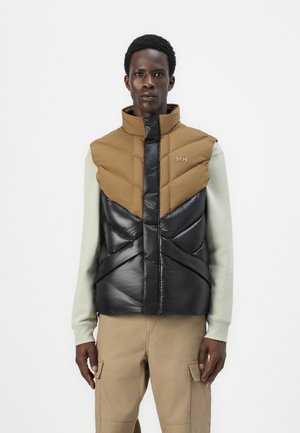 Helly Hansen VILLAGE PUFFY VEST UNISEX - Vest - sepia