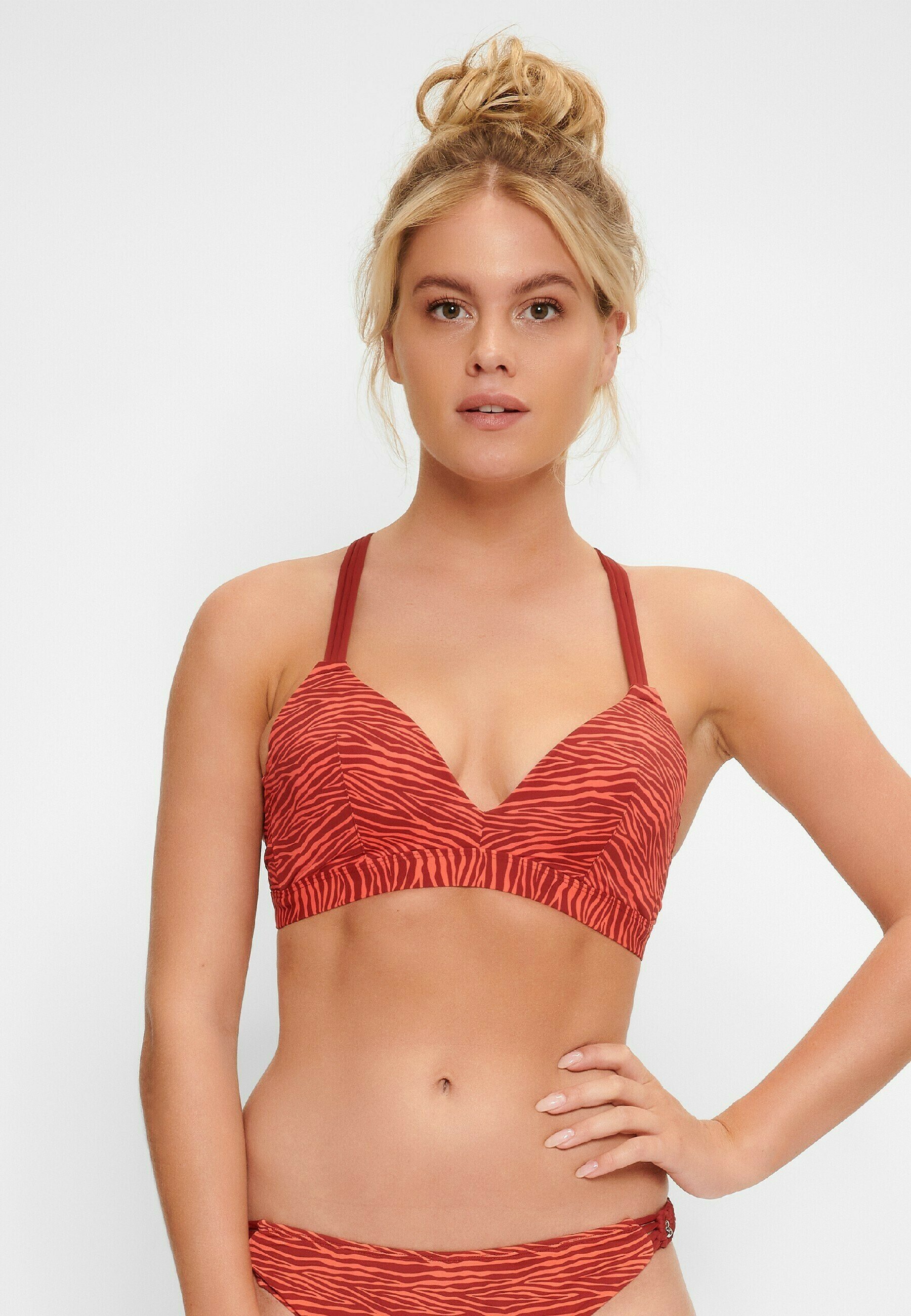 LingaDore Bikinitop - print/rood - Zalando.nl