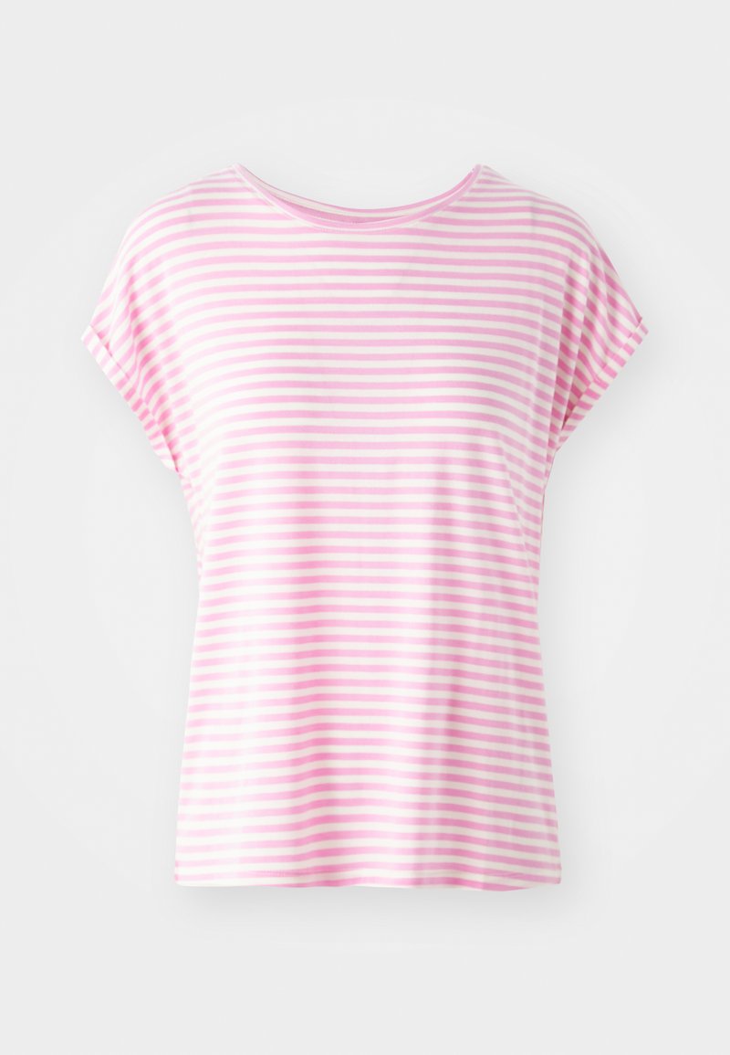 Vero Moda T-shirt print donkerroze