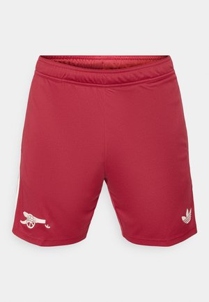 adidas Performance ARSENAL FC 25/26 3RD SHORTS - Klubiriided - team coll burgundy/cloud white