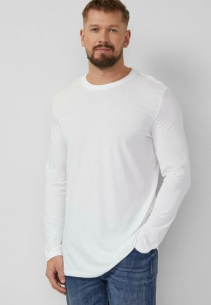 Langarmshirt - weiß