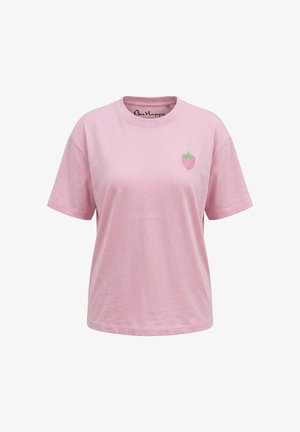 Rösch, ERDBEER-MOTIV - Nattøj trøjer - strawberry