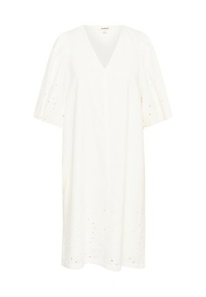 Soaked in Luxury, SLMANJA SHORT SLEEVE - Robe de jour - broken white
