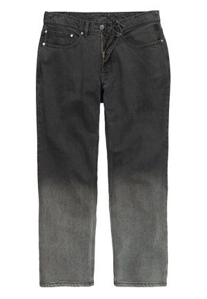 STHUGE, JEANS, BAGGY FIT, 5 POCKETS, DIP-DYE COLOUR GRADIENT, UP TO SIZE 72 - Baggy jeans - black