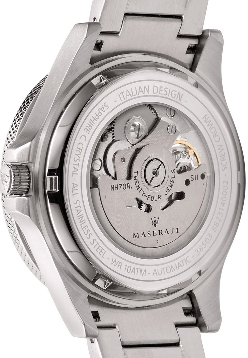 Herren Analoguhren | Maserati SFIDA KOLLEKTION Uhr silber, schwarz/silberfarben - RZ47850 Herren Analoguhren | Maserati SFIDA KOLLEKTION Uhr silber, schwarz/silberfarben - RZ47850