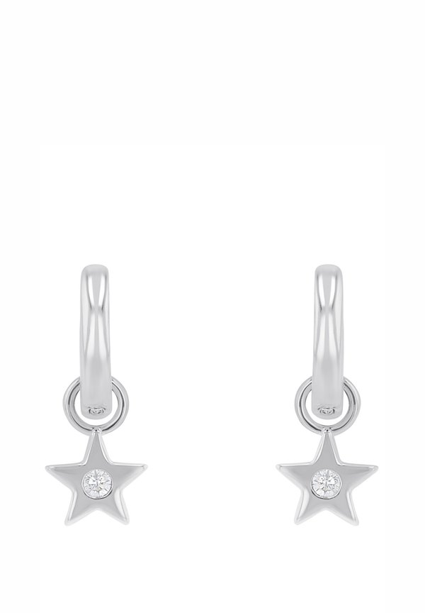 STERNE – Ohrringe – silberfarben