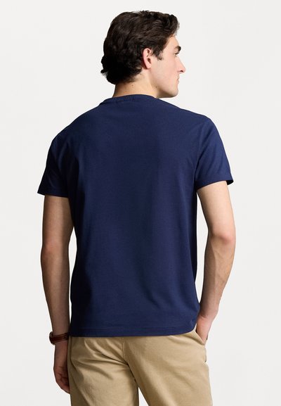 Polo Ralph Lauren CLASSIC FIT POLO BEAR JERSEY T SHIRT - Tricou cu imprimeu - newport navy