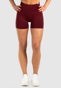 Smilodox ISSY SEAMLESS SCRUNCH  YOGA & PILATES - Tights - bordeaux