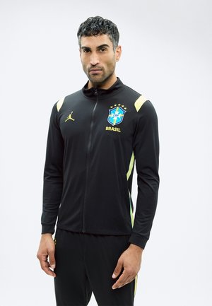 Nike Performance BRASIL ACADEMY PRO - Equipación de selecciones - black/yellow pulse/light menta/infrared