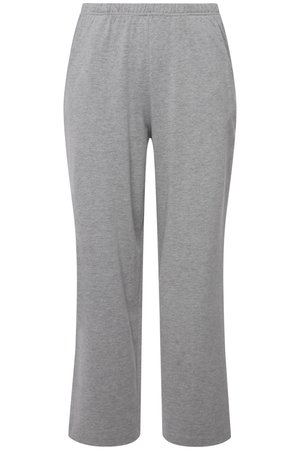 Ulla Popken, GERADE FORM, RUNDUM-GUMMIBUND & 2 TASCHEN - Pantaloni - light gray-mottled
