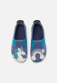 Living Kitzbühel T-MODELL EINHORN - Pantofole - media blue