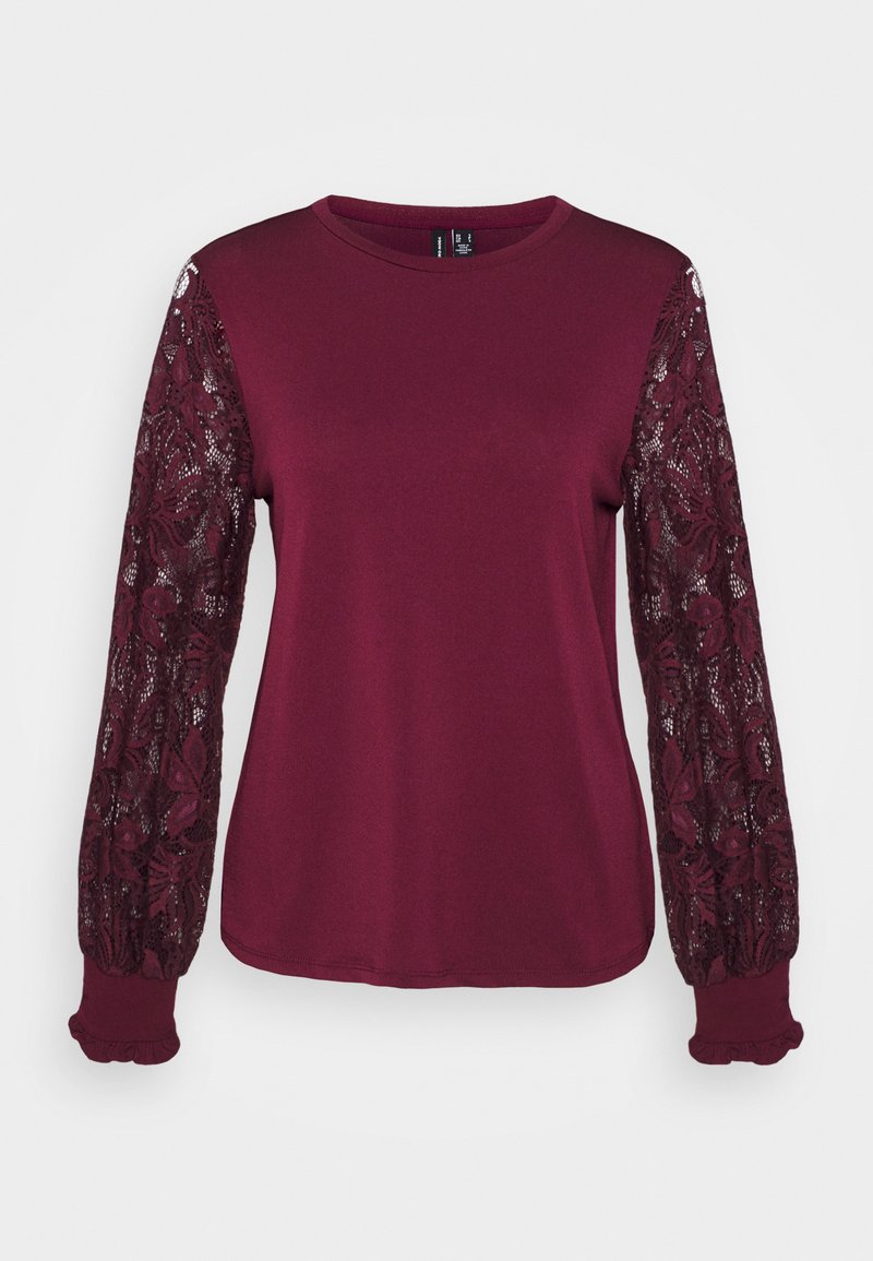 Vero Moda Longsleeve bordeauxrood Vero Moda Longsleeve bordeauxrood