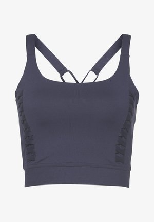 CROP - Top - navy