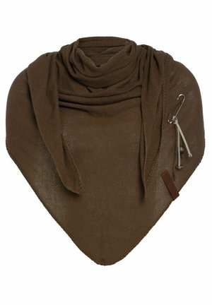 Knit Factory LOLA - Halsdoek - nuss