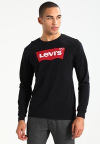 Levi's® - GRAPHIC CREW - Maglietta a manica lunga - better black Immagine in miniatura 1