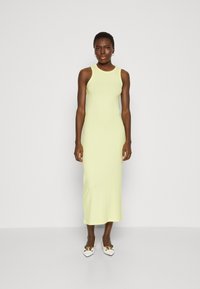 Tommy Hilfiger - SLIM MIDI DRESS - Etuikjole - yellow tulip Miniatyrbilde 1