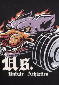 UNFAIR ATHLETICS Tričko s potlačou - black