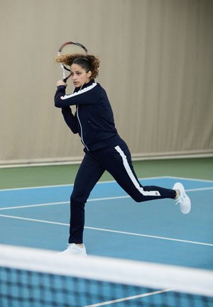 TRACKSUIT MANUELA - Tracksuit - navy/white