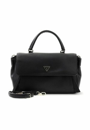 Guess, DEVON TOP HANDLE FLAP - Handbag - black