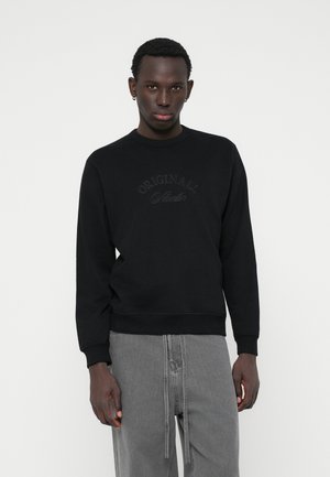 JORBLEECKER BRANDING CREW - Mikina - black