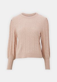 ONLKATIA PUFF O NECK - Pullover - rose smoke melange