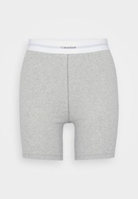 BIKE SHORT COTTON STRETCH RIB - Gaćice - grey heather