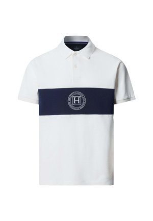 Hackett London, HACKETT LONDON POLO SHIRT HERITAGE H PANEL - Poloshirt - off white