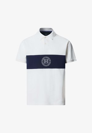 Hackett London, HACKETT LONDON POLO SHIRT HERITAGE H PANEL - Poloshirt - off white