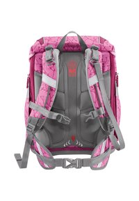 Step by Step 2IN1 PLUS SET 6TLG - Schulranzen Set - neon pink