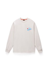 FIEMME - Long sleeved top - beige dimity