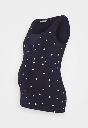 Nursing - Triko s potiskem - dark blue/white