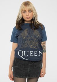 Paradiso Clothing QUEEN CLASSIC CREST RAGLAN - Print T-shirt - blue